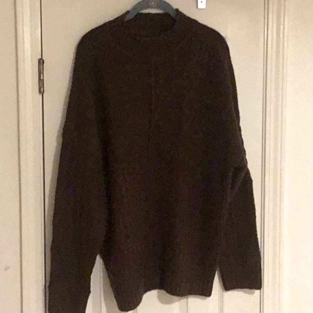 NWT American Eagle Outfitters Chunky Brown Sweater
